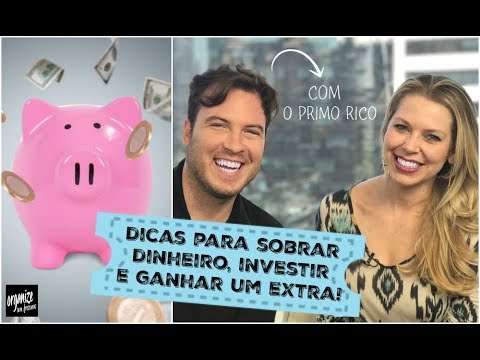 , title : '9 DICAS PARA SOBRAR DINHEIRO, INVESTIR E GANHAR UM EXTRA- ft. O Primo Rico | Organize sem Frescuras!'