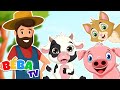 OLD MacDonald Had A Farm Wheels On The Bus Animal Sounds Song