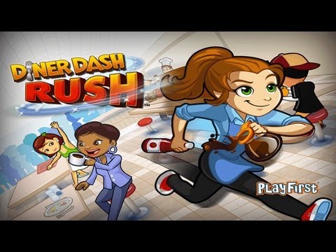 Official Diner Dash Rush Launch Trailer