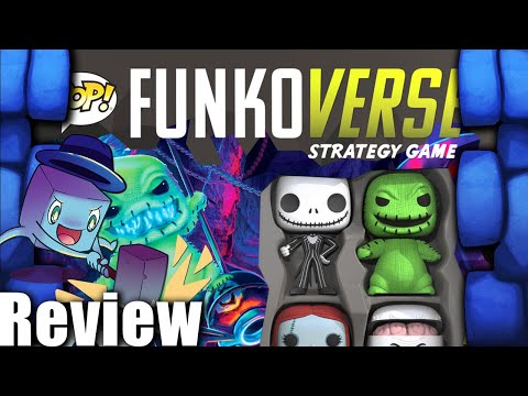 Funkoverse Strategy Game: Tim Burton's The Nightmare Before Christmas Review - with Tom Vasel