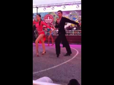 Andreas Foklas and Ioanna Ahileos, cha cha cha anthistiria 2013