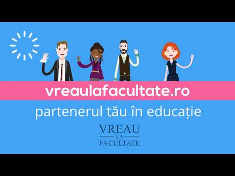 Prezentare platforma de inscriere online la facultate - VreauLaFacultate.ro