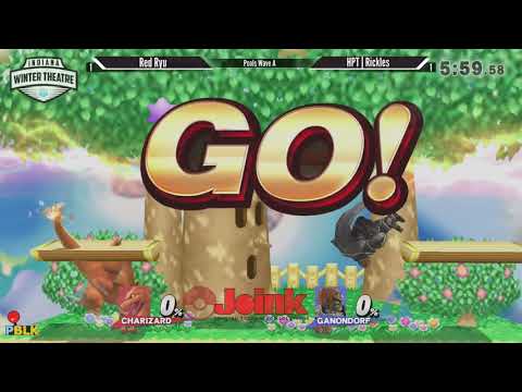 IWT [Wii U] - Red Ryu (Charizard) vs HPT | Rickles (Ganondorf) - Pools Wave A