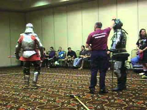 Combat Con Armored Longsword Tournament Round 4