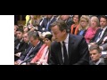 Jo Stevens MP asks the Prime Minister a question on food banks and tax credits