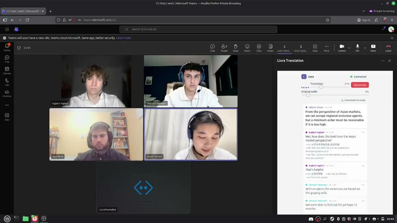 Liora Flow - English demo