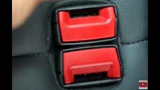 Fixing a Sticking Blocked Seat belt. Simple Repair on stiff catch