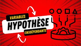 Identifier les variables dépendante et indépendantes d'une hypothèse