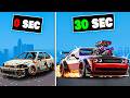 Every 30 Seconds My Car Gets Faster In GTA 5