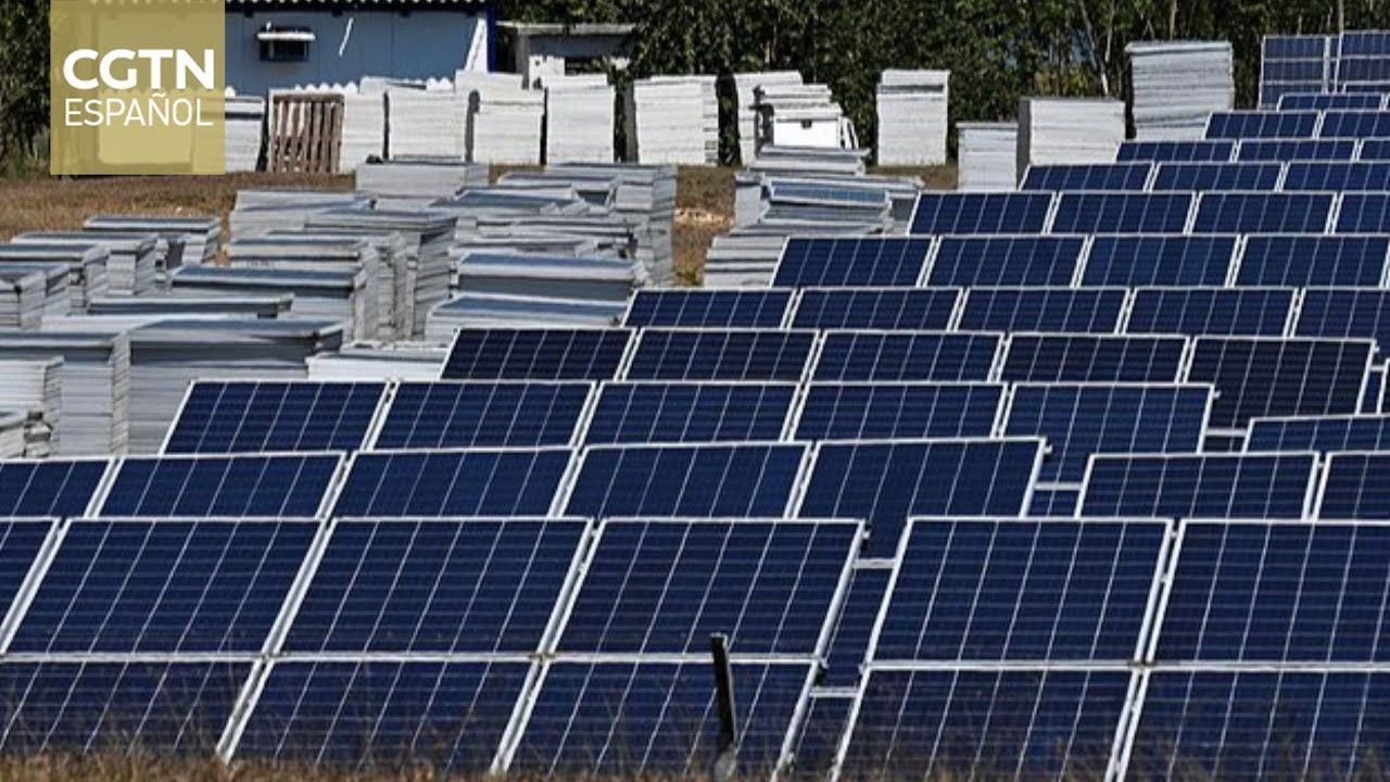 Siete parques solares se conectan a la red eléctrica de Cuba con asistencia china