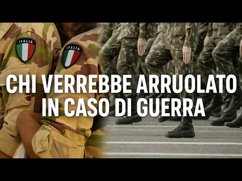 Italia, chi verrebbe arruolato in caso di guerra: "Pronto il piano"