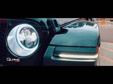 Quake LED QTE992 JL Wrangler / JT Gladiator Sequential Retrofit Replacement Fender Light