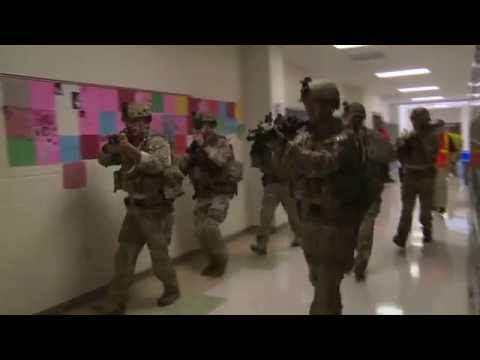 Guilford County Sheriffs School Shooting Drill