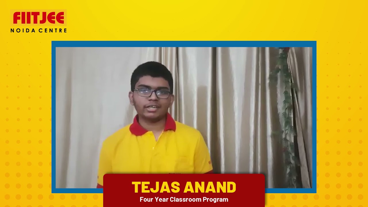 AIR 119 - Tejas Anand - JEE Advanced 2021