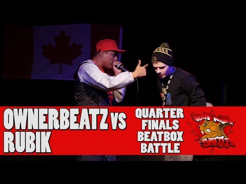 RUBIK (CAN) vs OWNERBEATZ (MEX) - GNB 2017 - SOLO BEATBOX QUARTER FINALS
