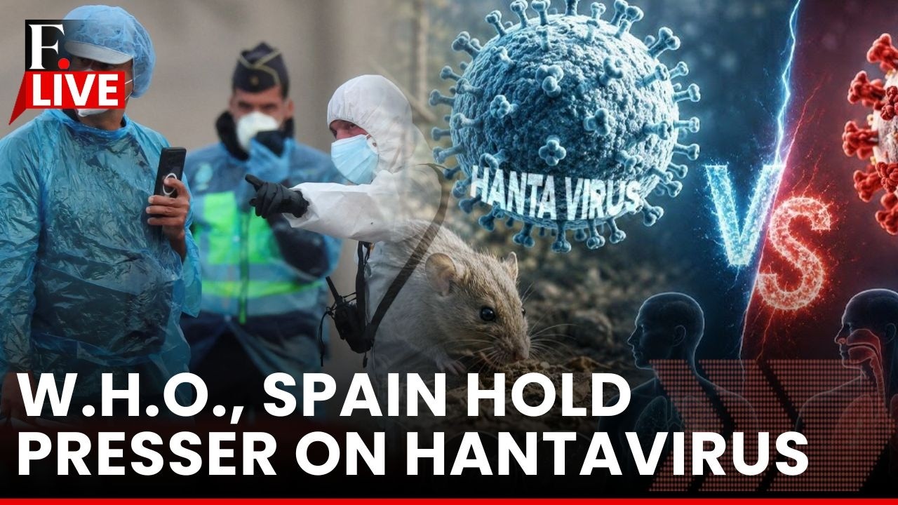 WHO, Spanish Prime Minister Hold Press Conference on Hantavirus | LIVE