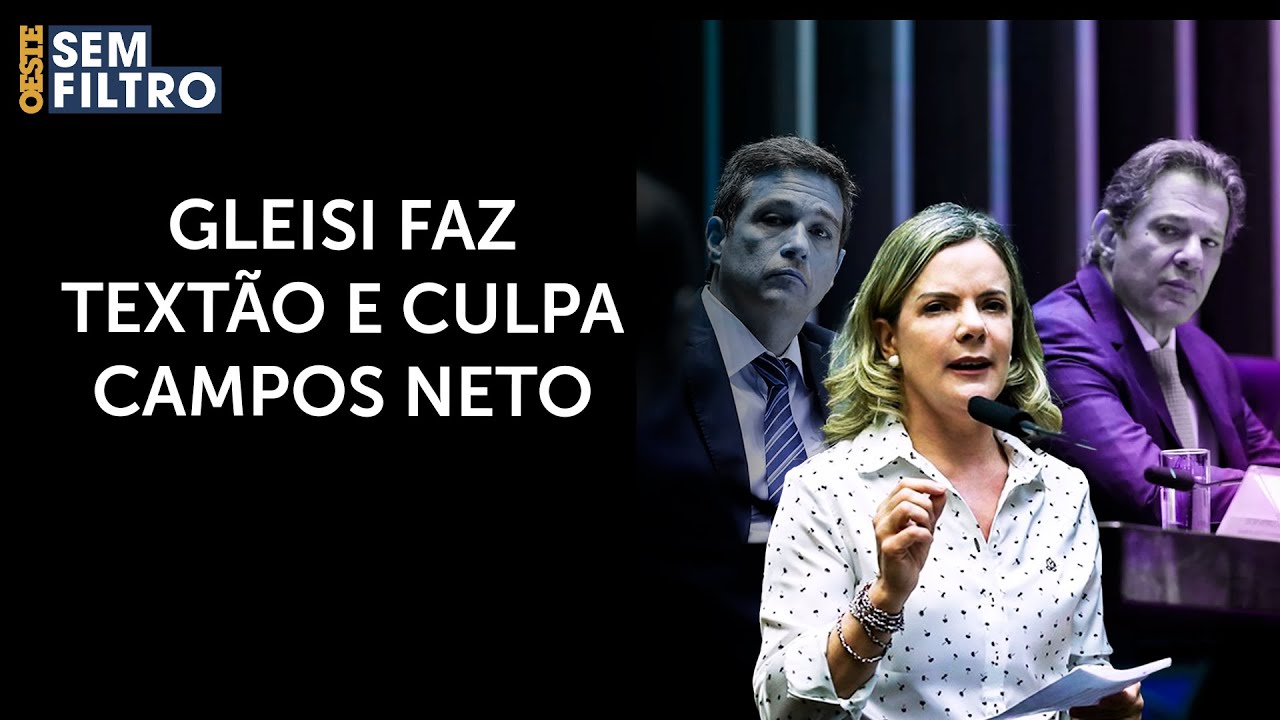 Gleisi faz textão e culpa Campos Neto por alta dos juros na gestão Galípolo