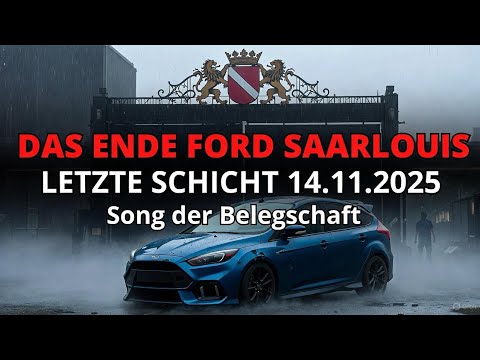 Das ENDE von Ford Saarlouis – Letzte Schicht, Tränen & ein Abschieds-Rap, den keiner erwartet hat