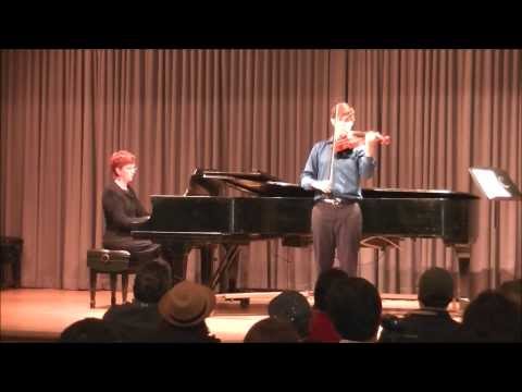 2014 NCVS Young Violists Competition - Finalist No.2, Gabriel Anguiano, part 1 - Bloch