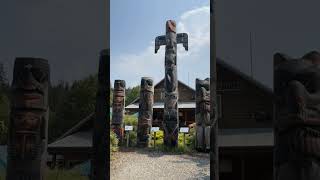 Alaska Cruise: Totem Poles at Ketchikan Sanctuary Rainforest Walk