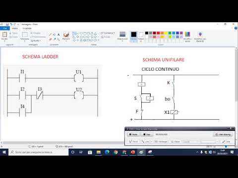 19 LEZIONE SCHEMA UNIFILARE E LADDER E RAPPRESENTAZIONE CICLO CONTINUO CON SCHEMA UNIFILARE