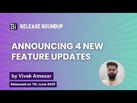 Release Roundup - 7 June 2025
