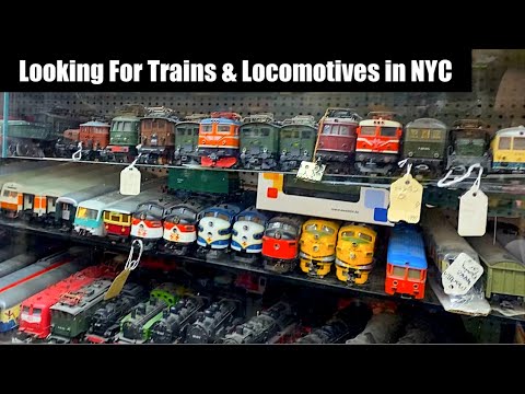 Looking for Trains & Locomotives in NYC - Model Railroad Store & Grand Central