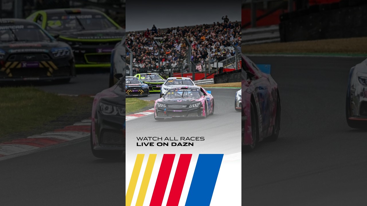 Pure racing returns to Autodrom Most with the NASCAR GP Czech Republic 👀 🇨🇿