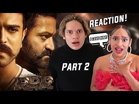 How is this so INTENSE!! RRR Reaction | Waleska & Efra react | Part 2