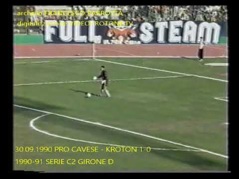 PRO CAVESE - KROTON 1-0 1990-91 C2 GIRONE D