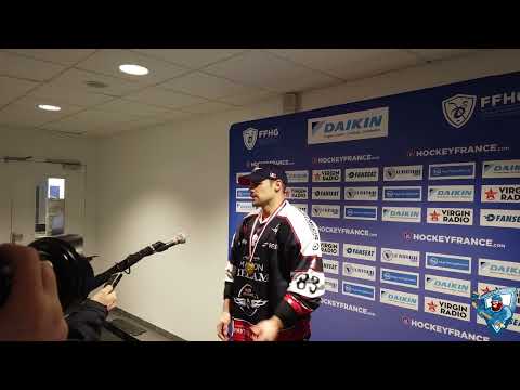 Hockey : Finale de Coupe de France 2022 - Interview de Danick Bouchard (Angers)