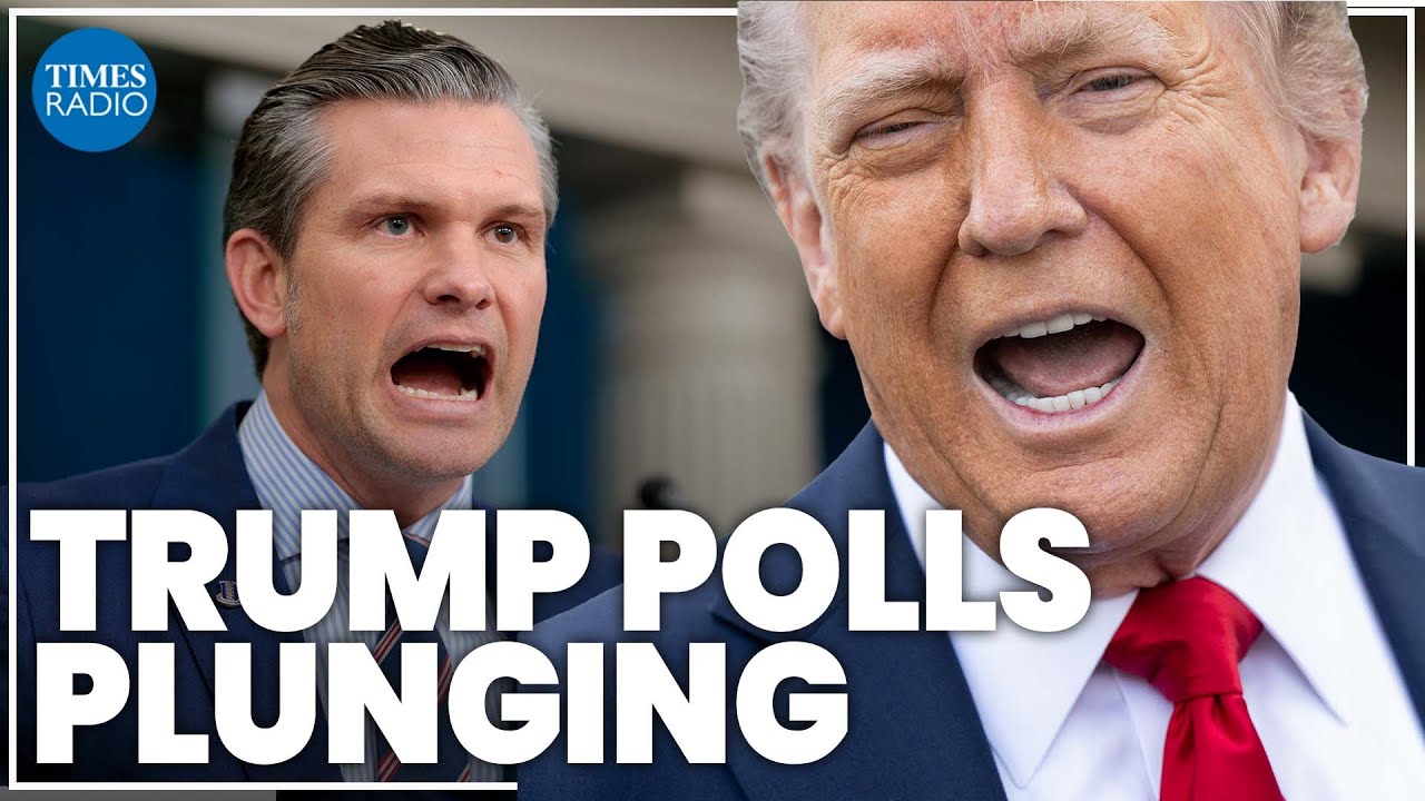 Trump polls take a plunge as his administration 'falls apart' | Sarah Baxter