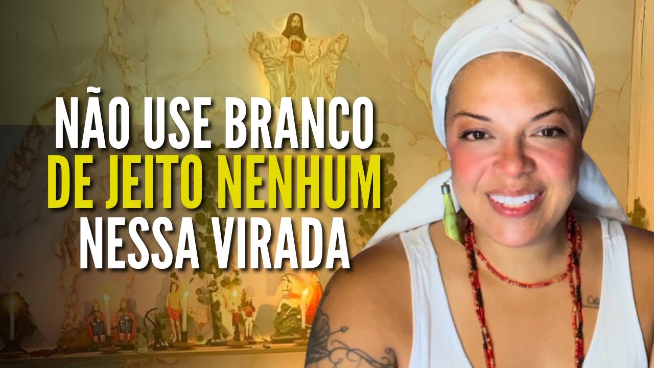 Não use branco de jeito nenhum nessa virada de ano - Pérola D’Iemanjá