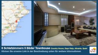 preview picture of video '6 Schlafzimmern 5 Bäder Townhouse zu verkaufen in Country House, Daya Vieja, Alicante, Spain'