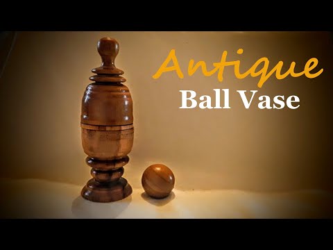 Wooden Ball And Vase Magic Trick
