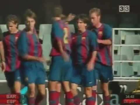Lionel Messi vs Espanyol B (Home) (FC Barcelona B) 04-05