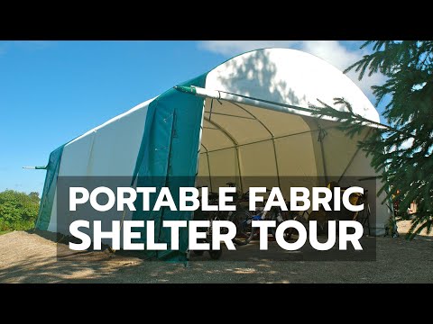 DEMO: Portable Fabric Shelter Tour