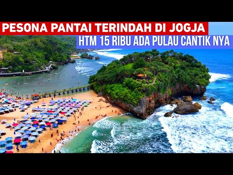 THE CHARM OF DRINI BEACH, GUNUNGKIDUL, YOGYAKARTA‼️ THE MOST BEAUTIFUL BEACH IN JOGJA | THE NEWES...