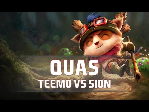 Quas as Teemo vs Sion - S8 TOP Ranked Gameplay