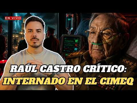 🔴Horas críticas en Cuba: Raúl Castro grave, protestas en La Habana y buques de guerra en Guantánamo