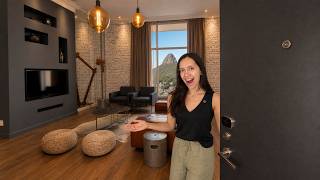 We stayed in a NY-style penthouse in Cape Town