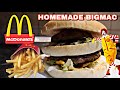 HOW TO MAKE HOMEMADE MCDONALDS BIGMAC BURGER + SAUCE RECIPE