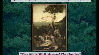Cover: "One More Walk Around The Garden" by Burton Lane   (2015Apr04)