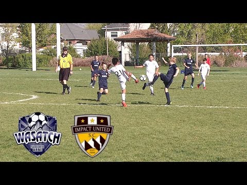 Wasatch JS vs Impact SP/JV - U12 D1 Soccer