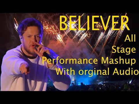 Thumbnail for Imagine Dragons - Believer | "Mashup" | All Stage Performance(jimmy kimmel) with orginal Audio by Mattias Larsson