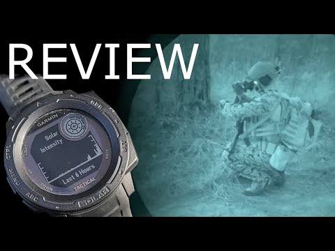 Garmin Instinct Solar Tactical Review - The Ideal Military Smartwatch