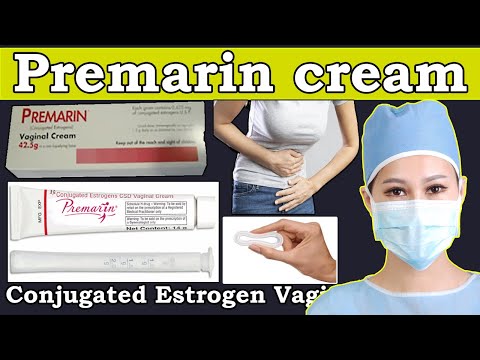 Premarin vaginal cream-estrogen vaginal cream premarin