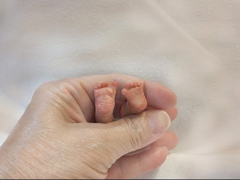 Sculpt Mini Foot Part 3/8 - Mini Baby Pose-Able (V7)