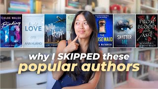 I have NEVER read these *popular* authors... here's why 📚