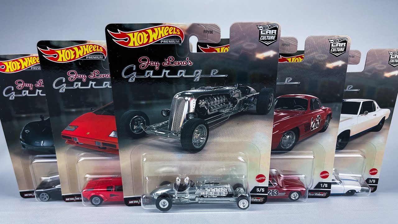 Hot Wheels Premium Car Culture - Jay Leno's Garage Tank Car #5 - 1:64 - Neuf En Boîte